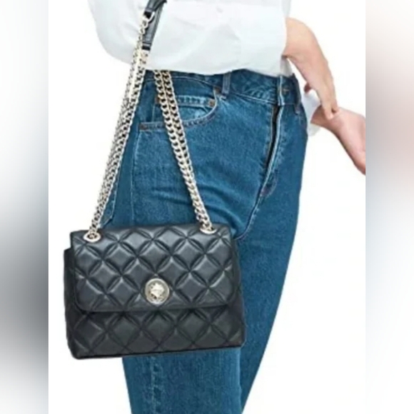 kate spade Handbags - KATE SPADE NATALIA SMALL FLAP CROSSBODY BAG BLACK